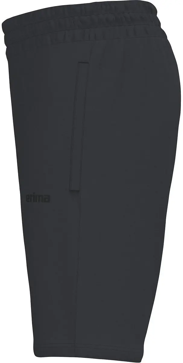 Erima Ts Sweatshort Heren M - Zwart