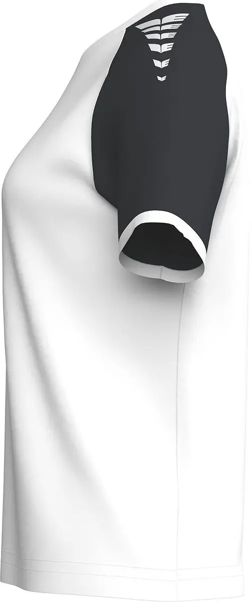 Erima Wings Shirt Dames - Wit/Zwart Maat 40