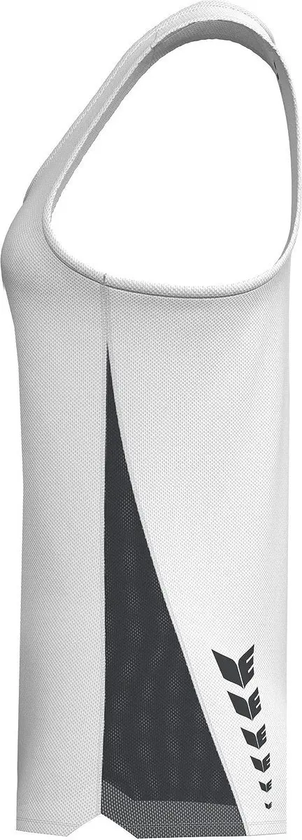 Erima T&F Wings Singlet Dames 44 - Wit/Zwart