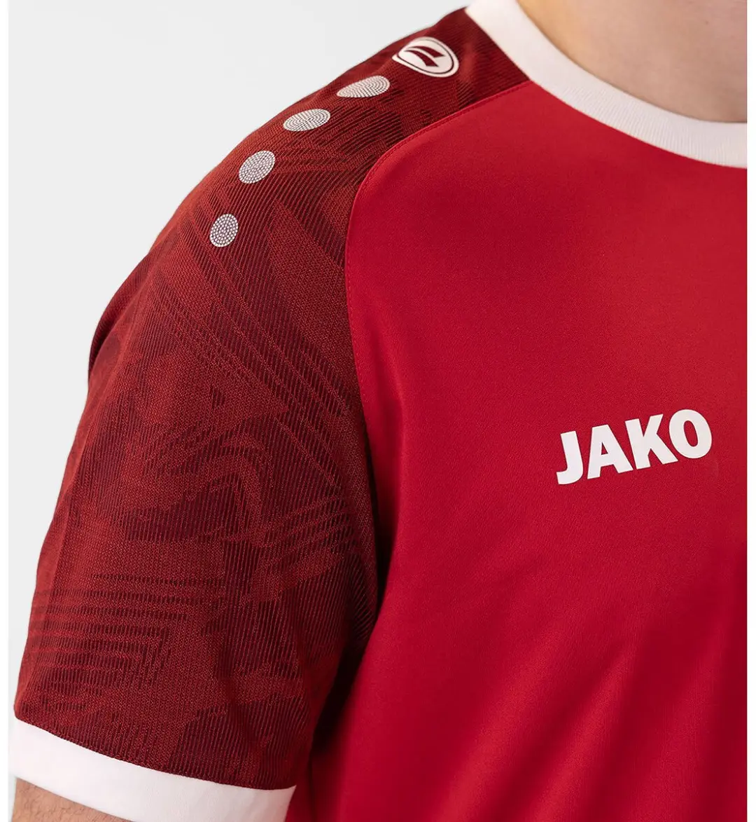 JAKO Iconic Shirt Heren - Sportrood - 3XL