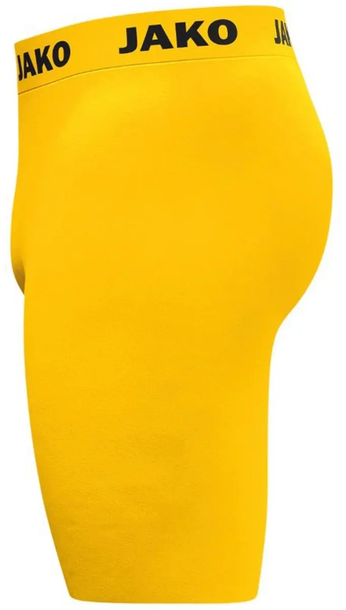 JAKO Short Tight Function Junior 152 - Geel