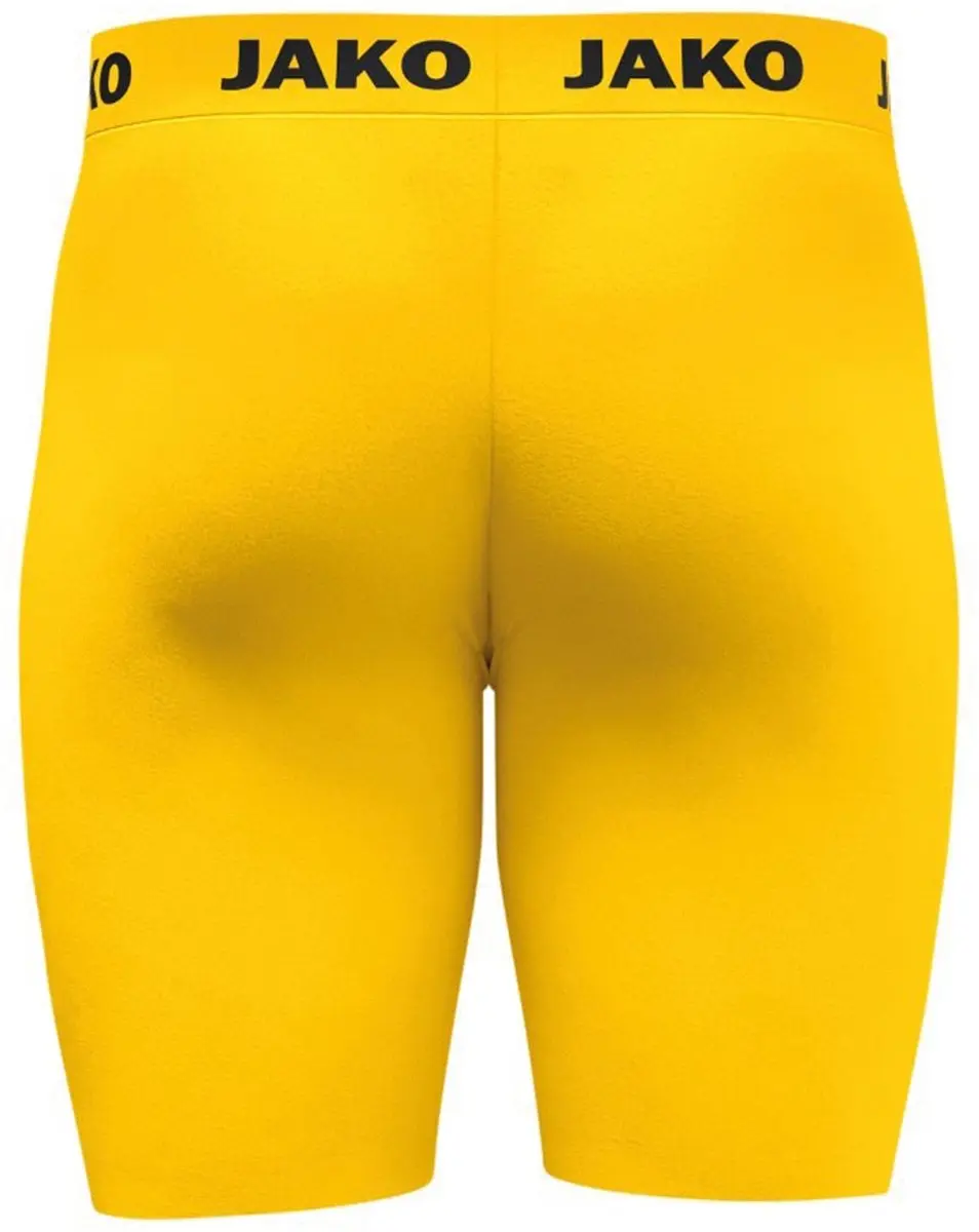 JAKO Short Tight Function Junior 152 - Geel