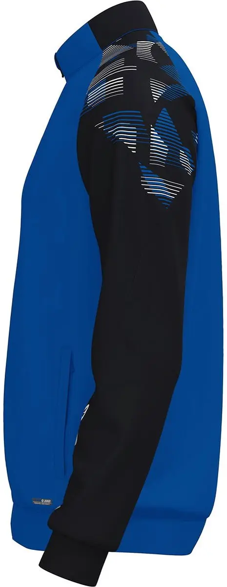 Jako Sonic Polyestervest Kinderen 116 - Royal/Zwart