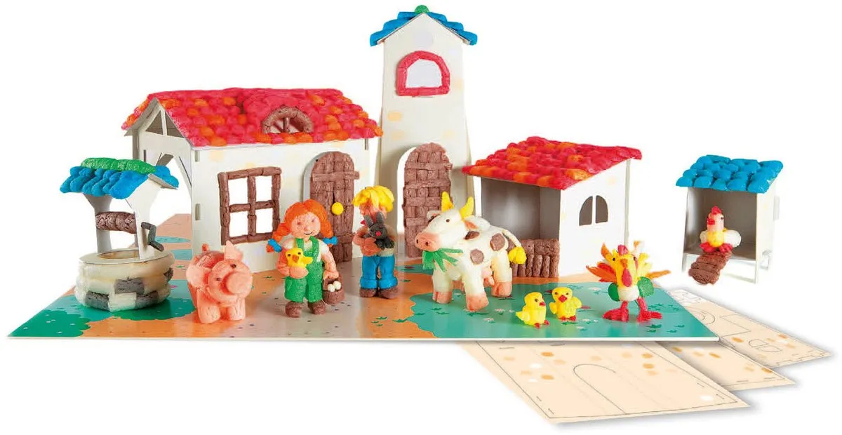 PlayMais World Boerderij (> 1000 Stukjes)