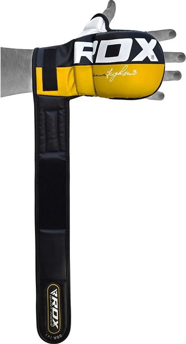 RDX Sports T6 Plus MMA Handschoenen 10oz - Geel M