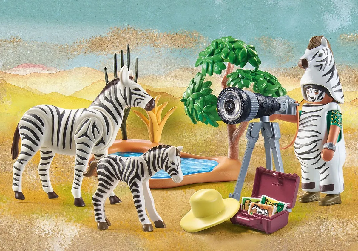 Playmobil Wiltopia Onderweg Dierenfotograaf 71295 - Multicolor