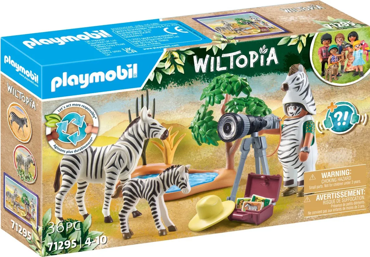 Playmobil Wiltopia Onderweg Dierenfotograaf 71295