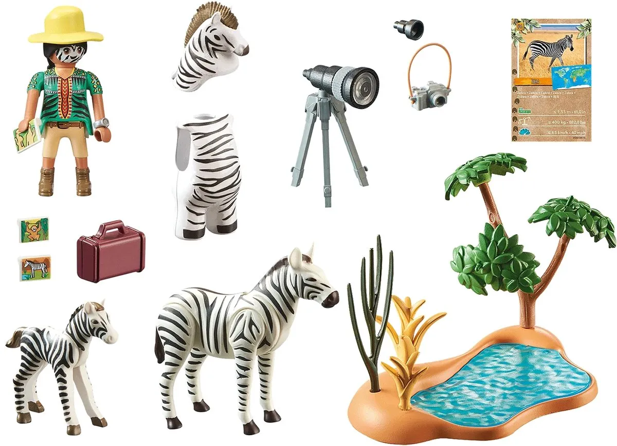 Playmobil Wiltopia Onderweg Dierenfotograaf 71295 - Multicolor - afbeelding 6 van 6
