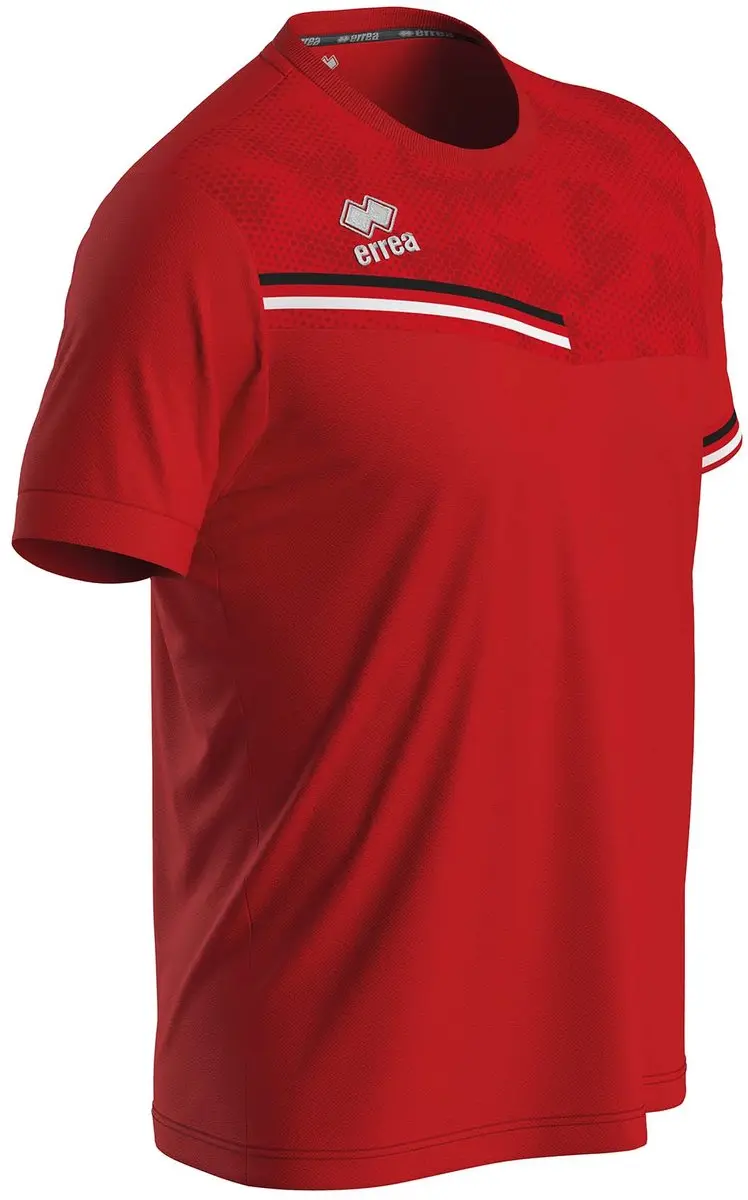 Errea Evan T-Shirt - Korte mouwen - Rood - S
