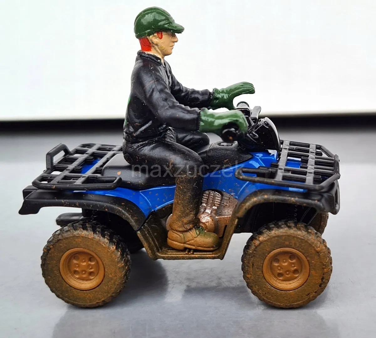 SIKU 3054 Quad met bestuurder 1:32 - Blauw/Zwart