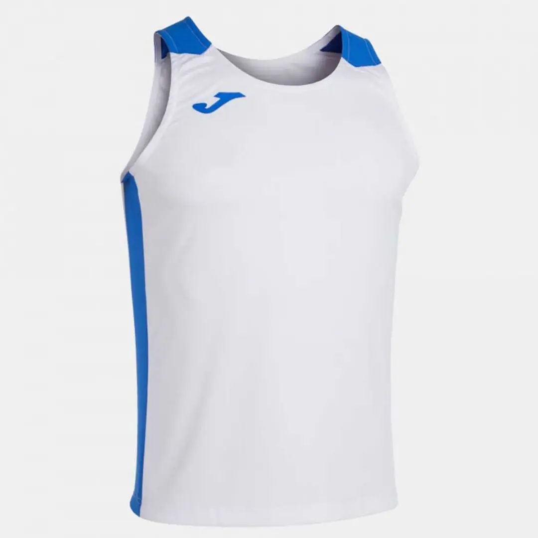 Joma Record II Mouwloos T-shirt 116/122 - Wit