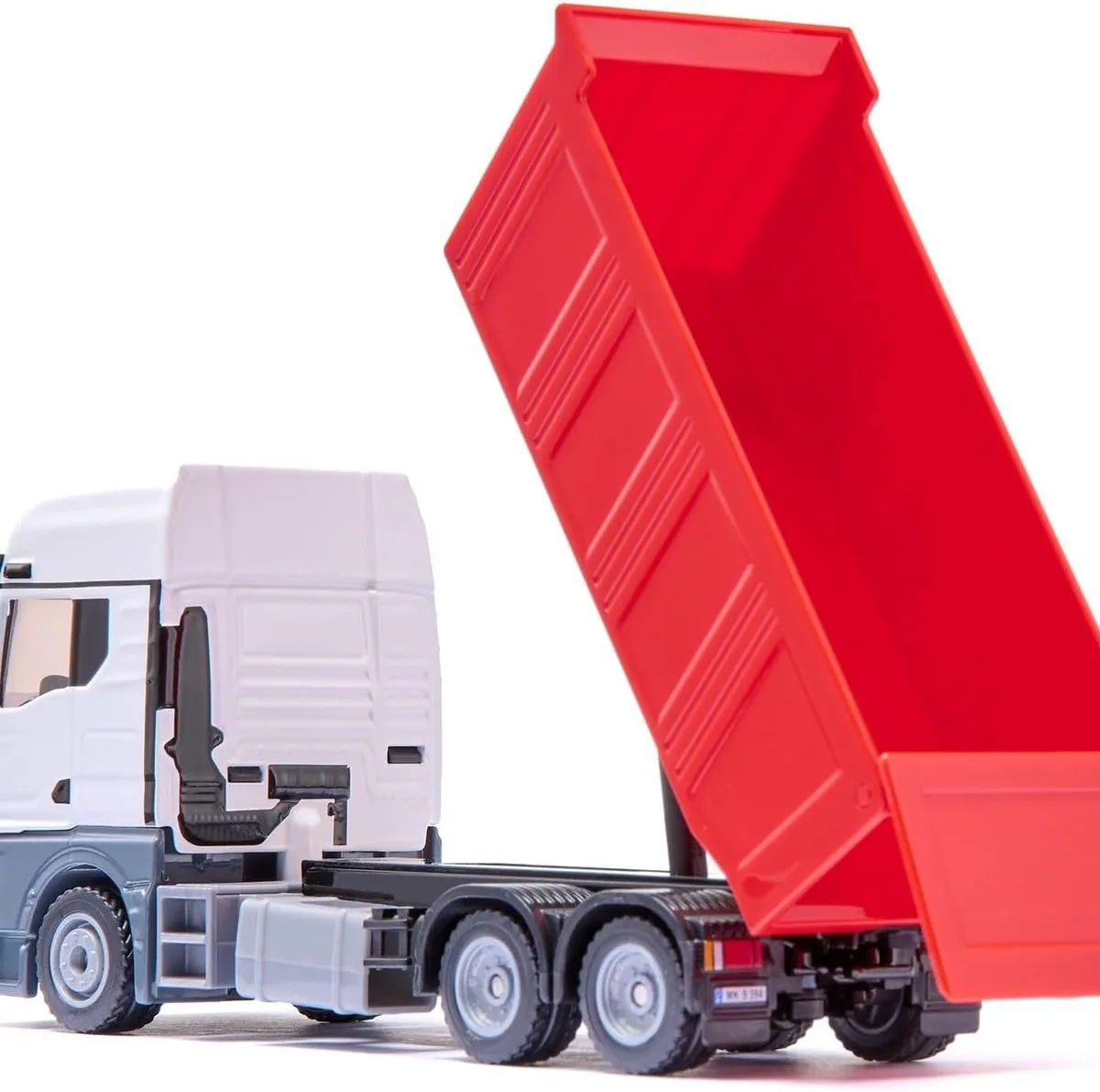 SIKU 3518 MAN Kiepwagen 1:50 - Metaal/Kunststof - Rood/Wit