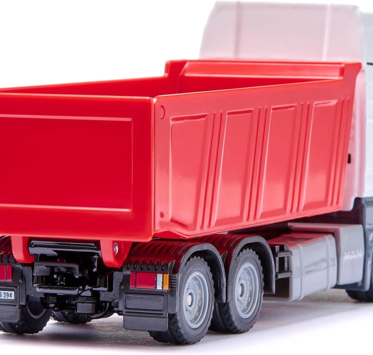 SIKU 3518 MAN Kiepwagen 1:50 - Metaal/Kunststof - Rood/Wit