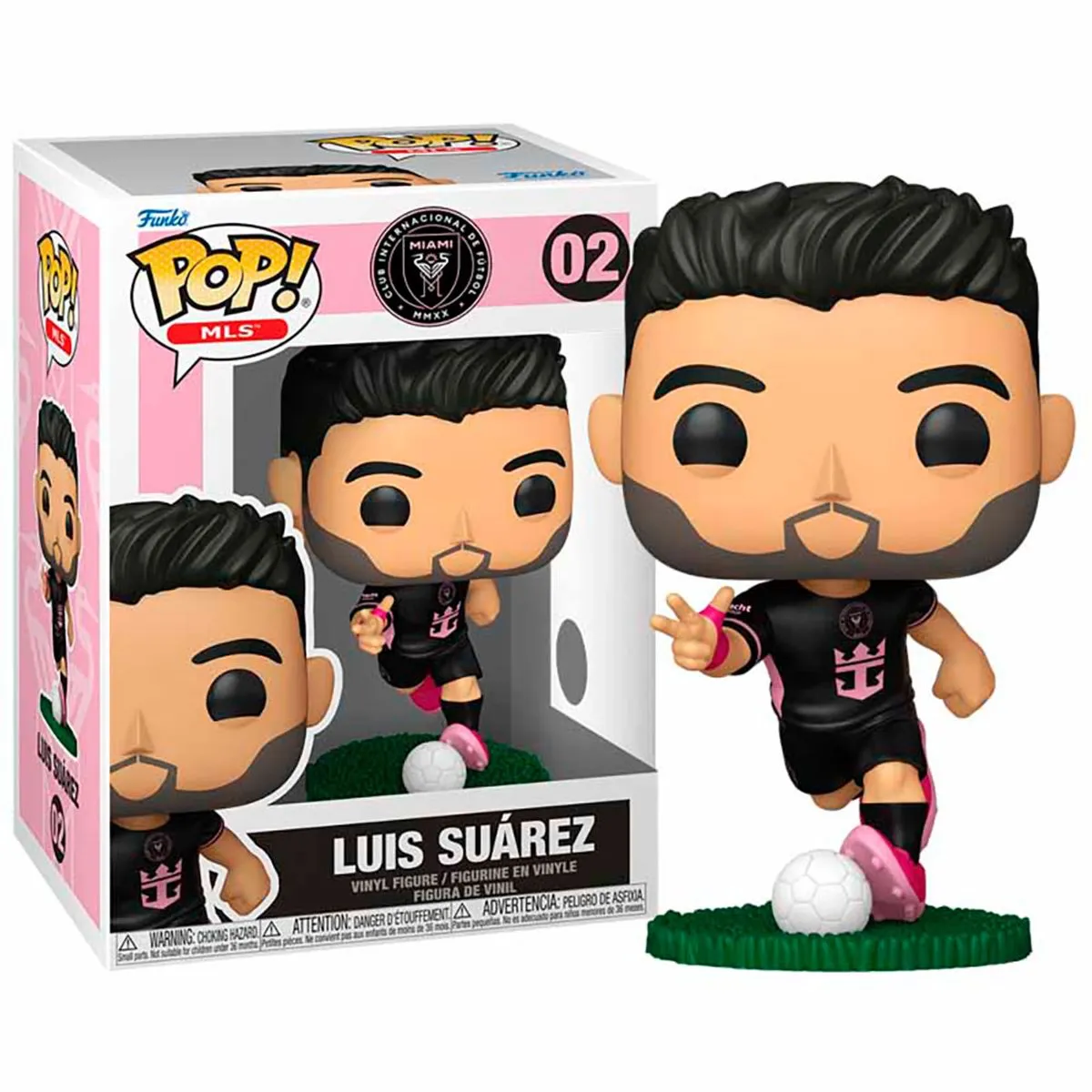 Funko Pop MLS Inter Miami Luis Suárez #02 - Multi