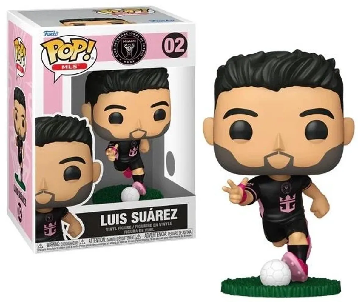 Funko Pop MLS Inter Miami Luis Suárez #02 - Multi