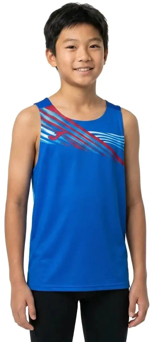 Joma Elite X Mouwloos T-shirt 110cm - Royal - afbeelding 2 van 3