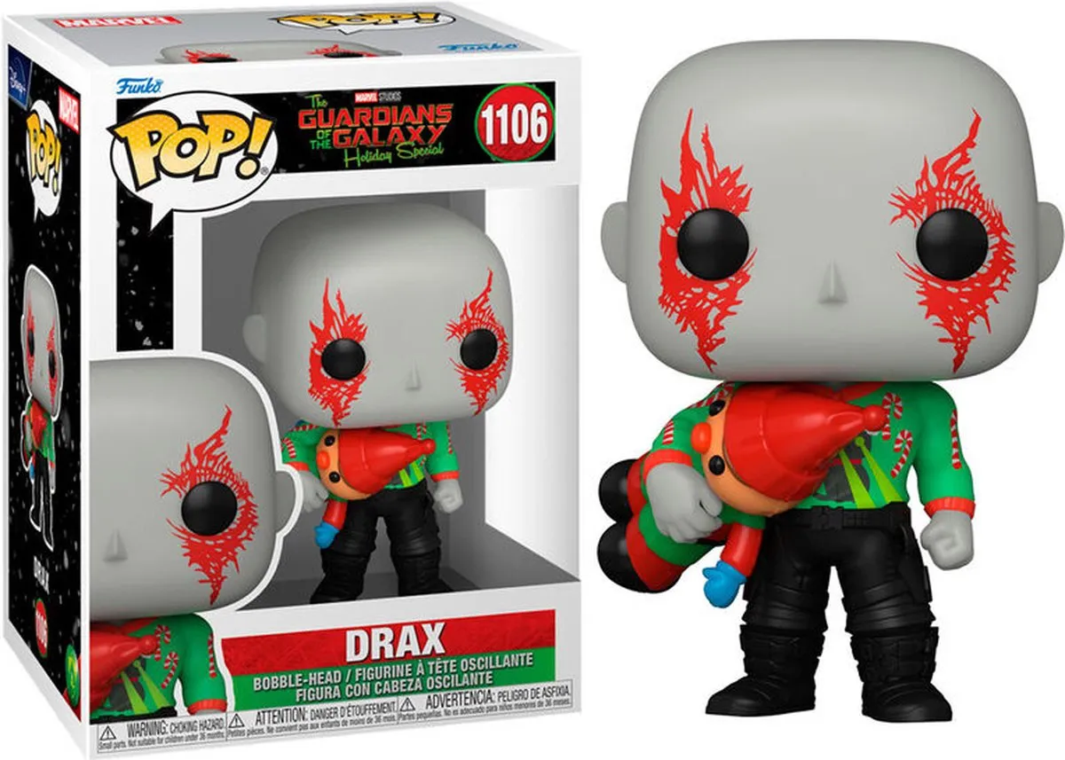 Funko Pop! Guardians of the Galaxy Holiday Special Drax
