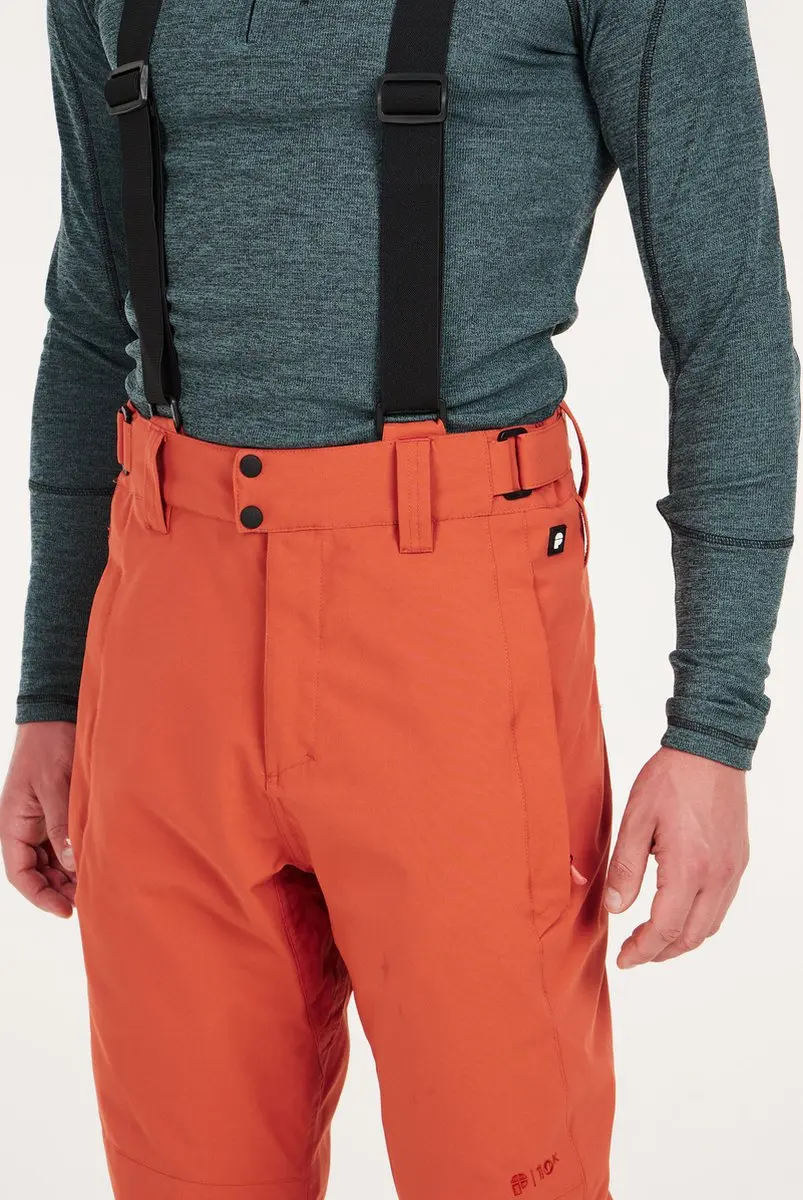 Protest Owens Skibroek Heren - Waterafstotend 10K - Brick Orange