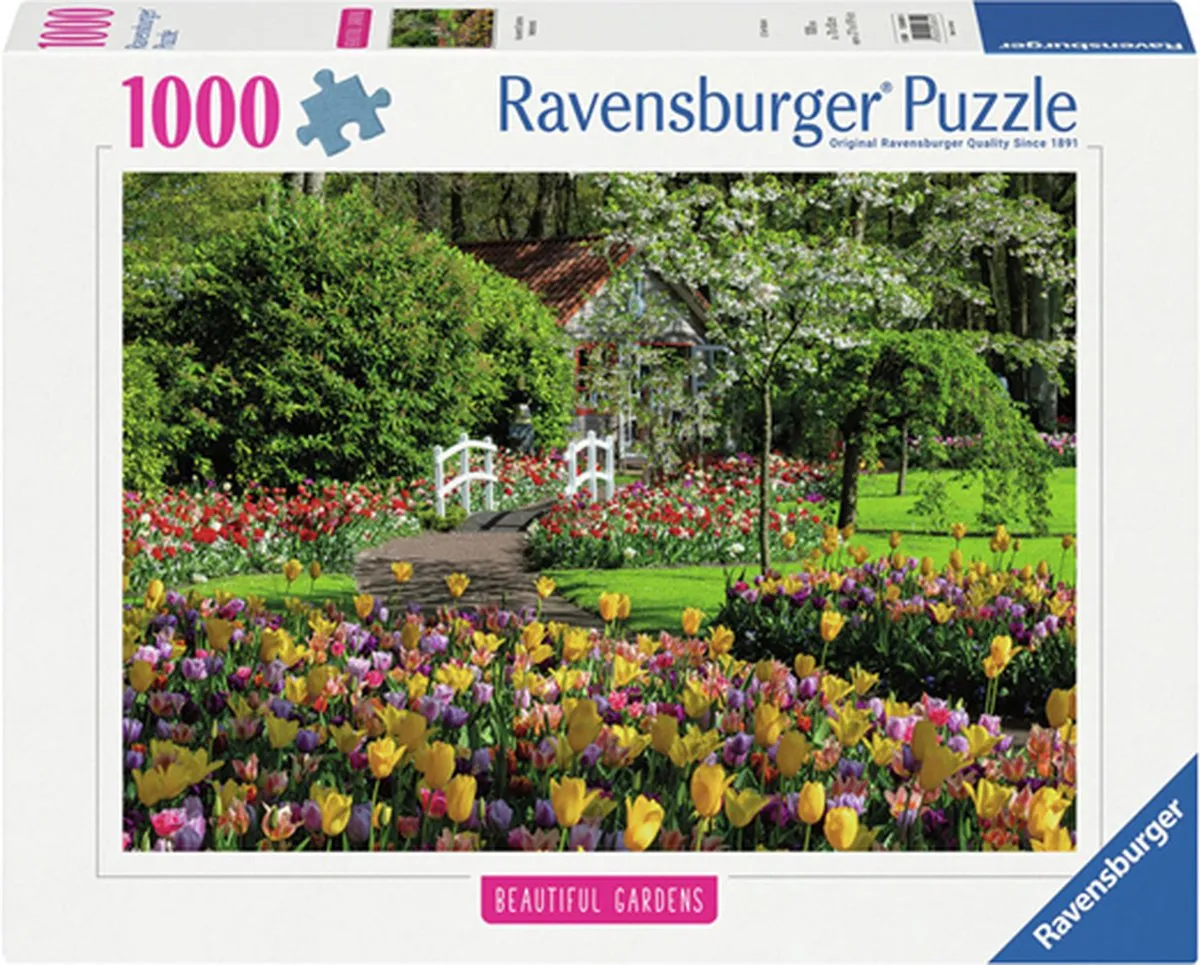 Ravensburger Keukenhof Gardens Legpuzzel 1000 Stuks - Multicolor - afbeelding 6 van 6