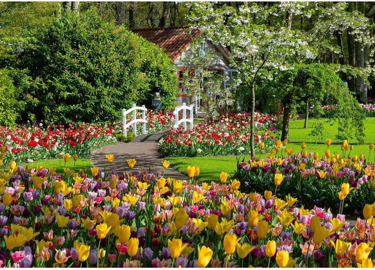Ravensburger Keukenhof Gardens Legpuzzel 1000 Stuks - Multicolor