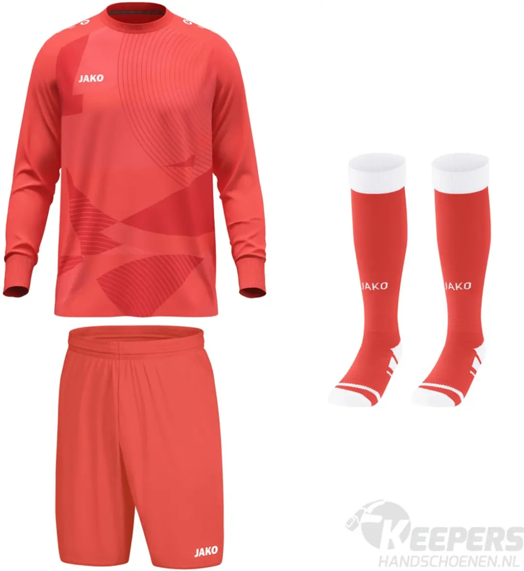 Jako River Keeperstenue Koraal Rood