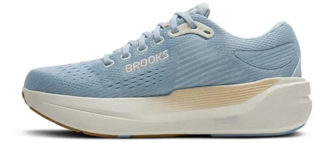 Brooks Ghost Max 3 Dames Hardloopschoenen - Lichtblauw/Wit