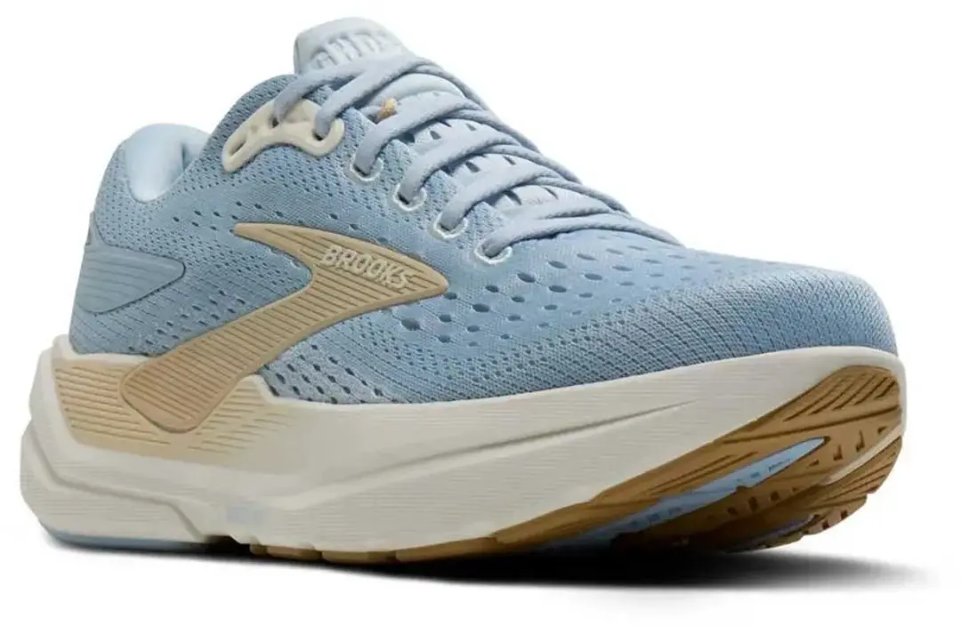 Brooks Ghost Max 3 Dames Hardloopschoenen - Lichtblauw/Wit