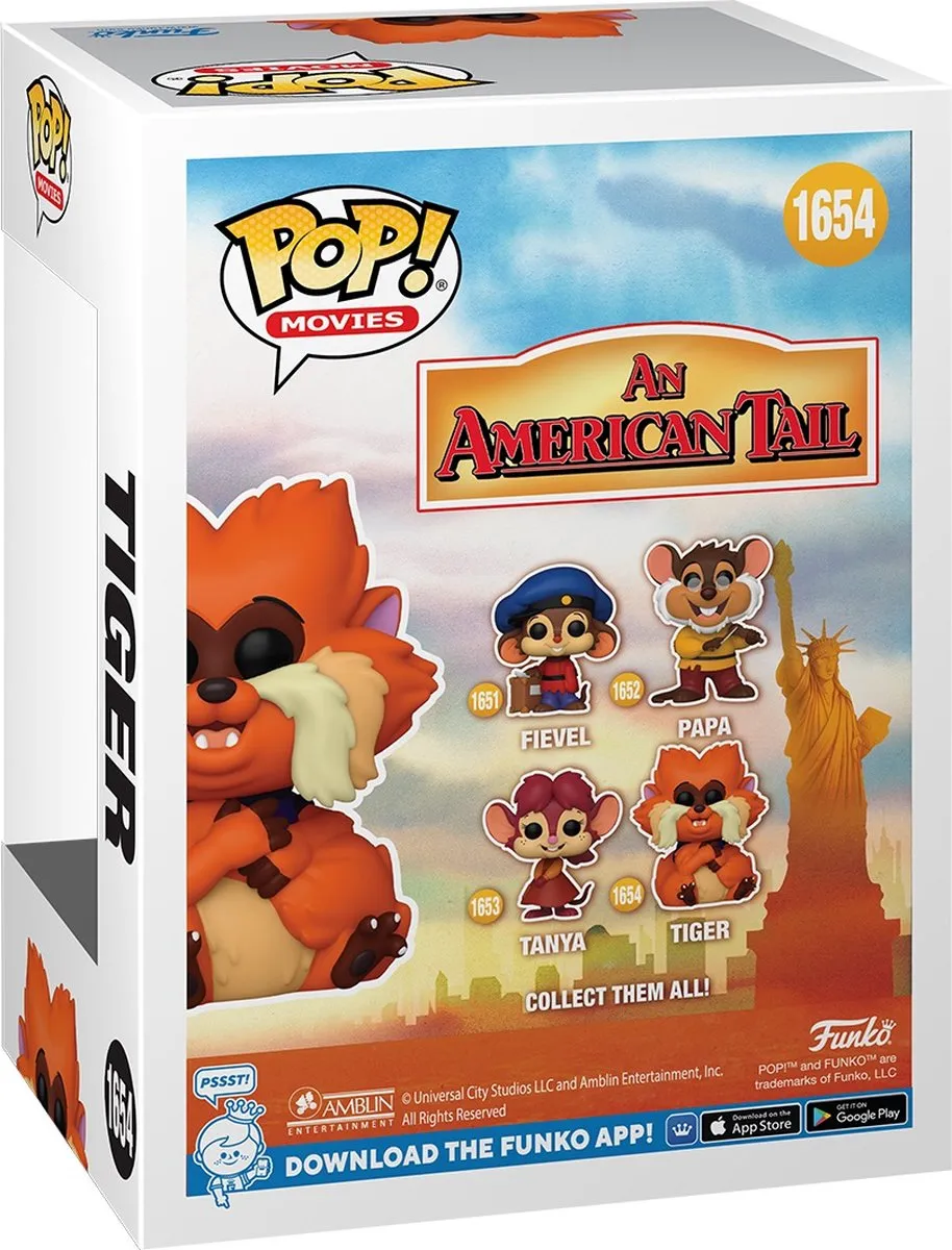 Funko Pop! Movies An American Tail Tiger 81204 - Multi