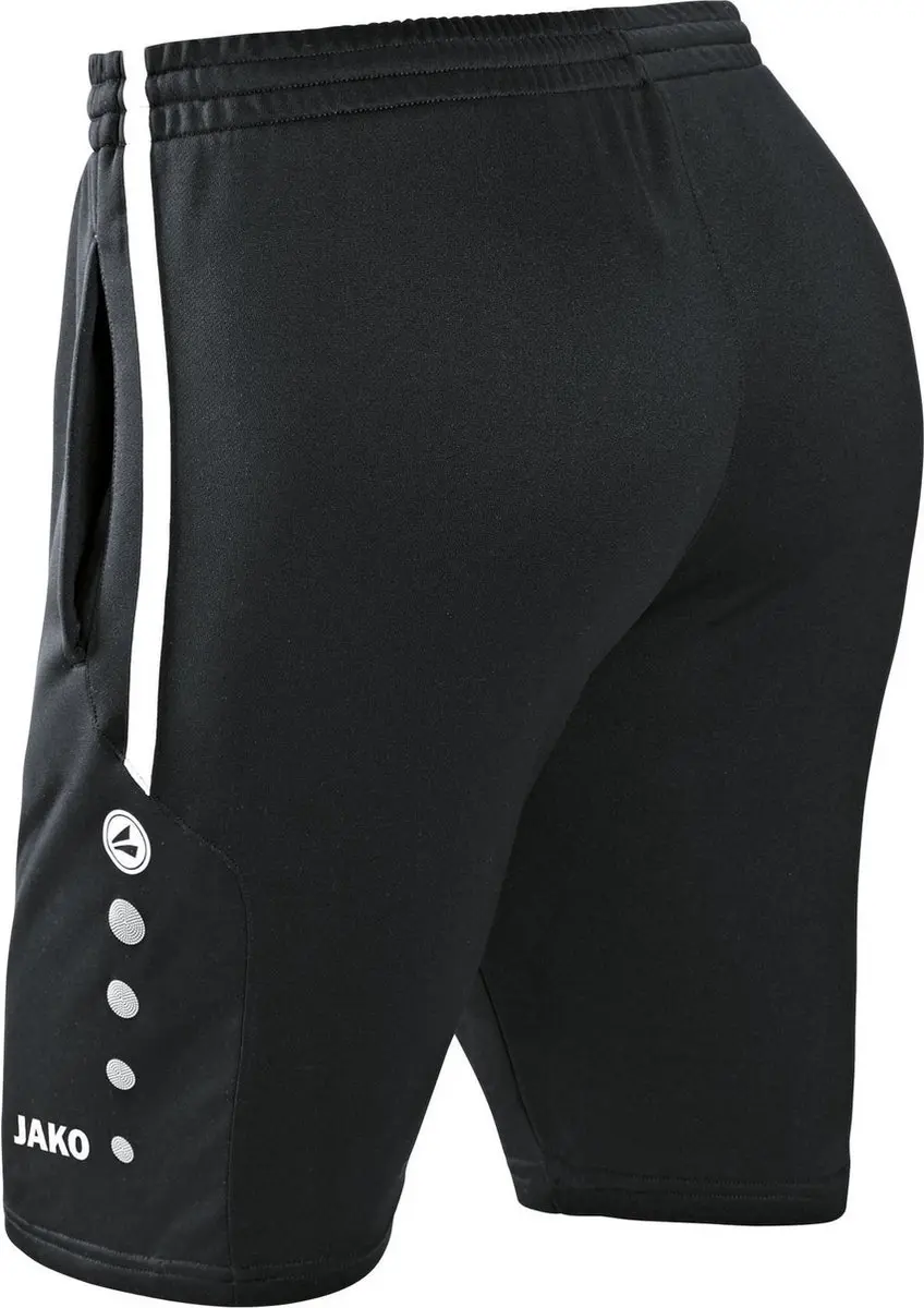 Jako Active Trainingsshort 3XL - Zwart/Wit