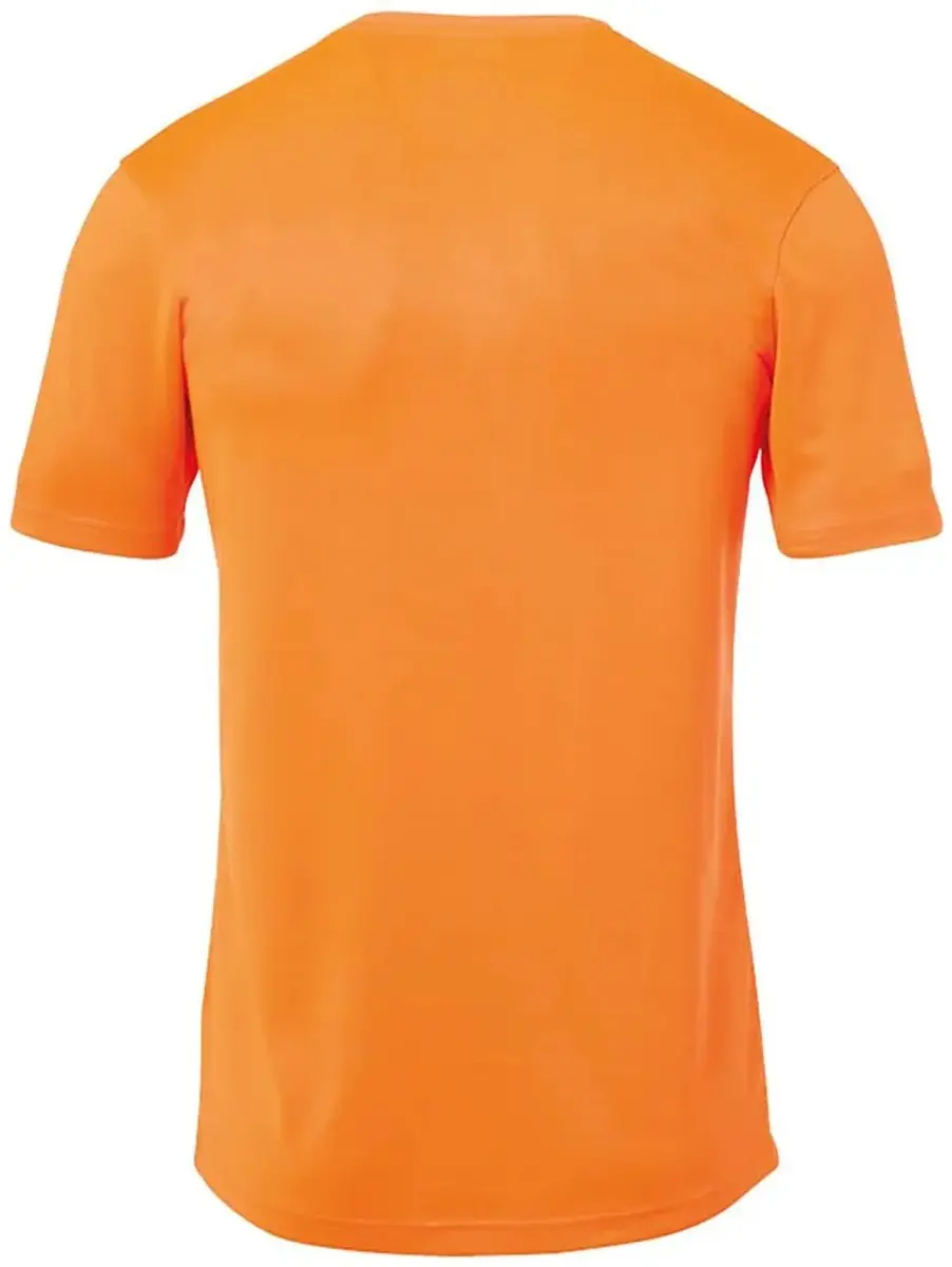 Uhlsport Stream 22 Shirt Heren - Fluoro Oranje/Zwart - 2XL