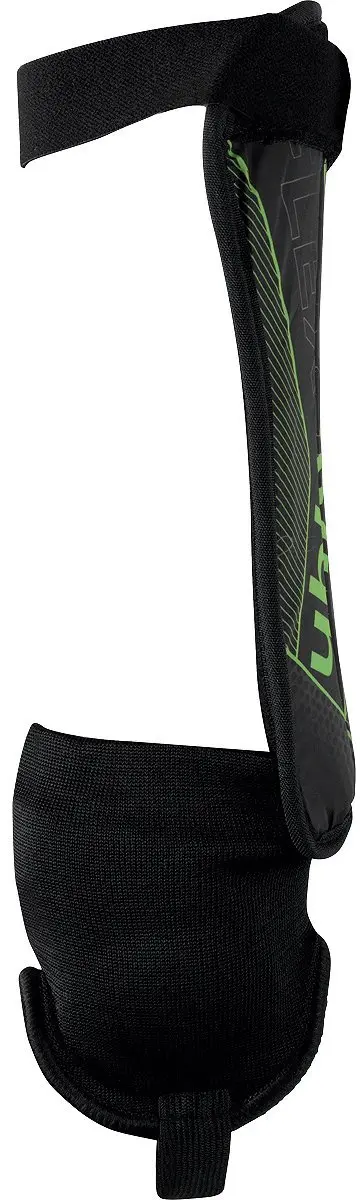 Uhlsport Flex Plate Scheenbeschermer XXS - Zilver/Fluo Groen/Zwart
