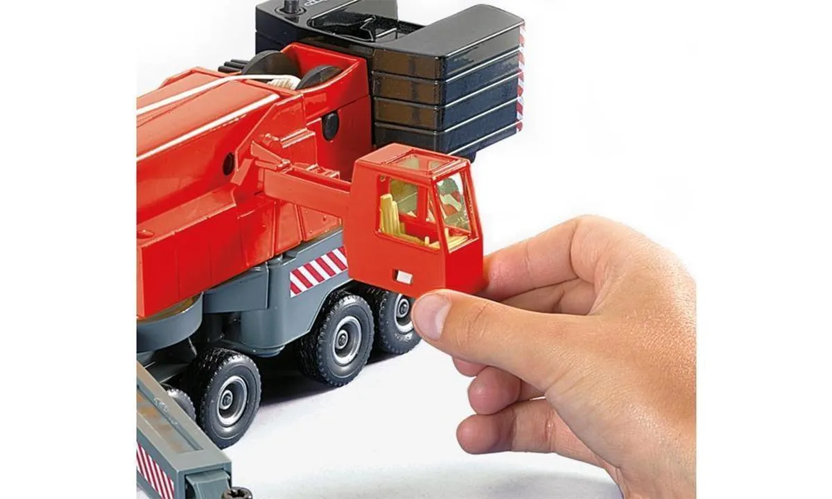 SIKU 4311 Mega Lifter Kraan - Rood