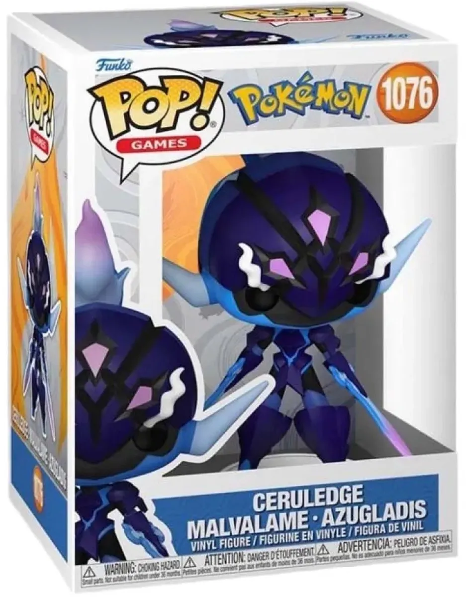 Funko Pokémon Ceruledge Pop! - 1076