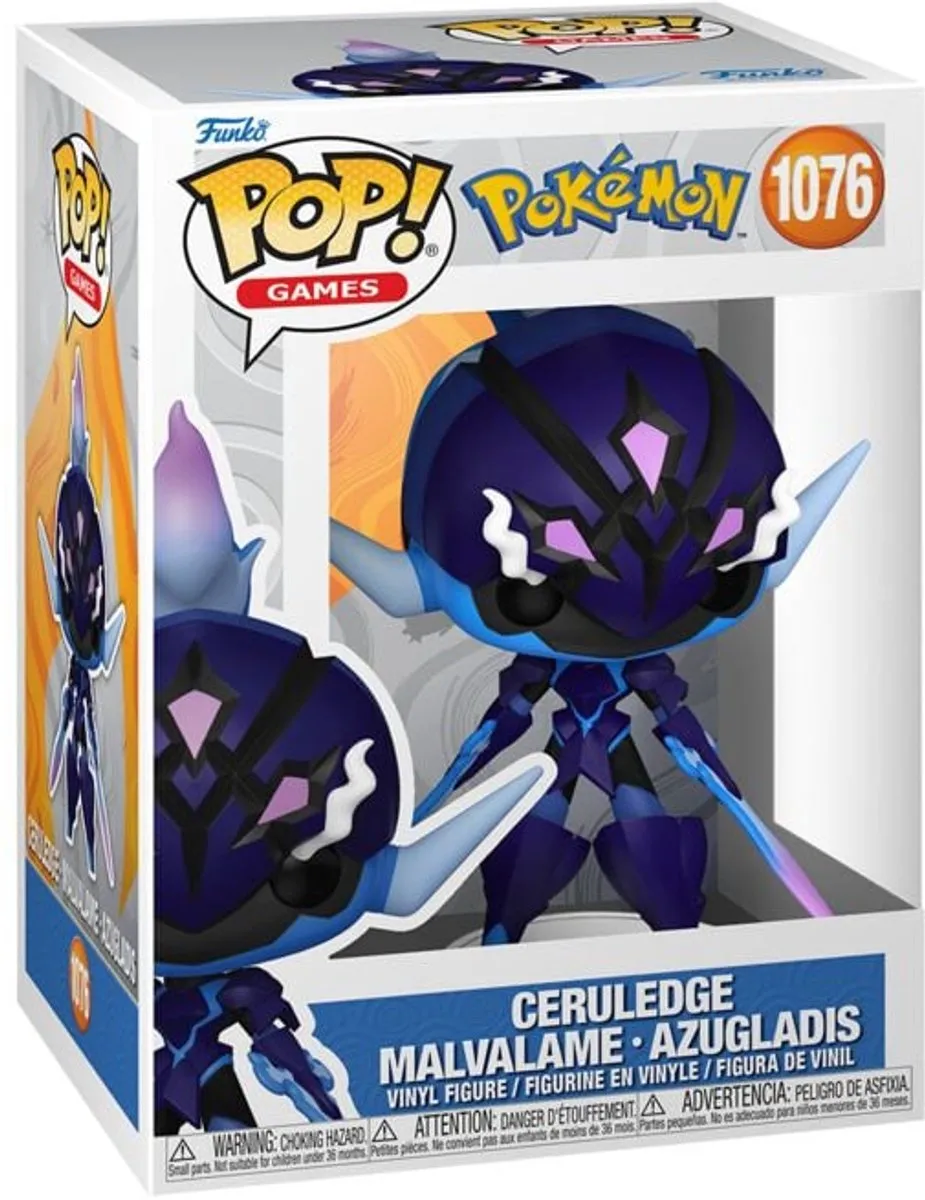 Funko Pokémon Ceruledge Pop! - 1076