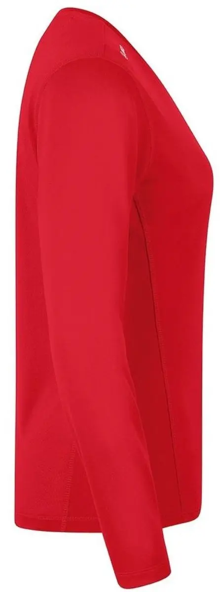JAKO Shirt Run 2.0 Longsleeve Dames - Maat 38 - Rood