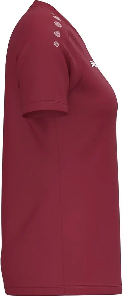 JAKO One T-Shirt Dames - Bordeaux - Maat 46/48