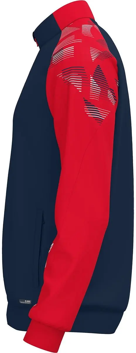JAKO Sonic Polyestervest Heren M - Marine/Rood