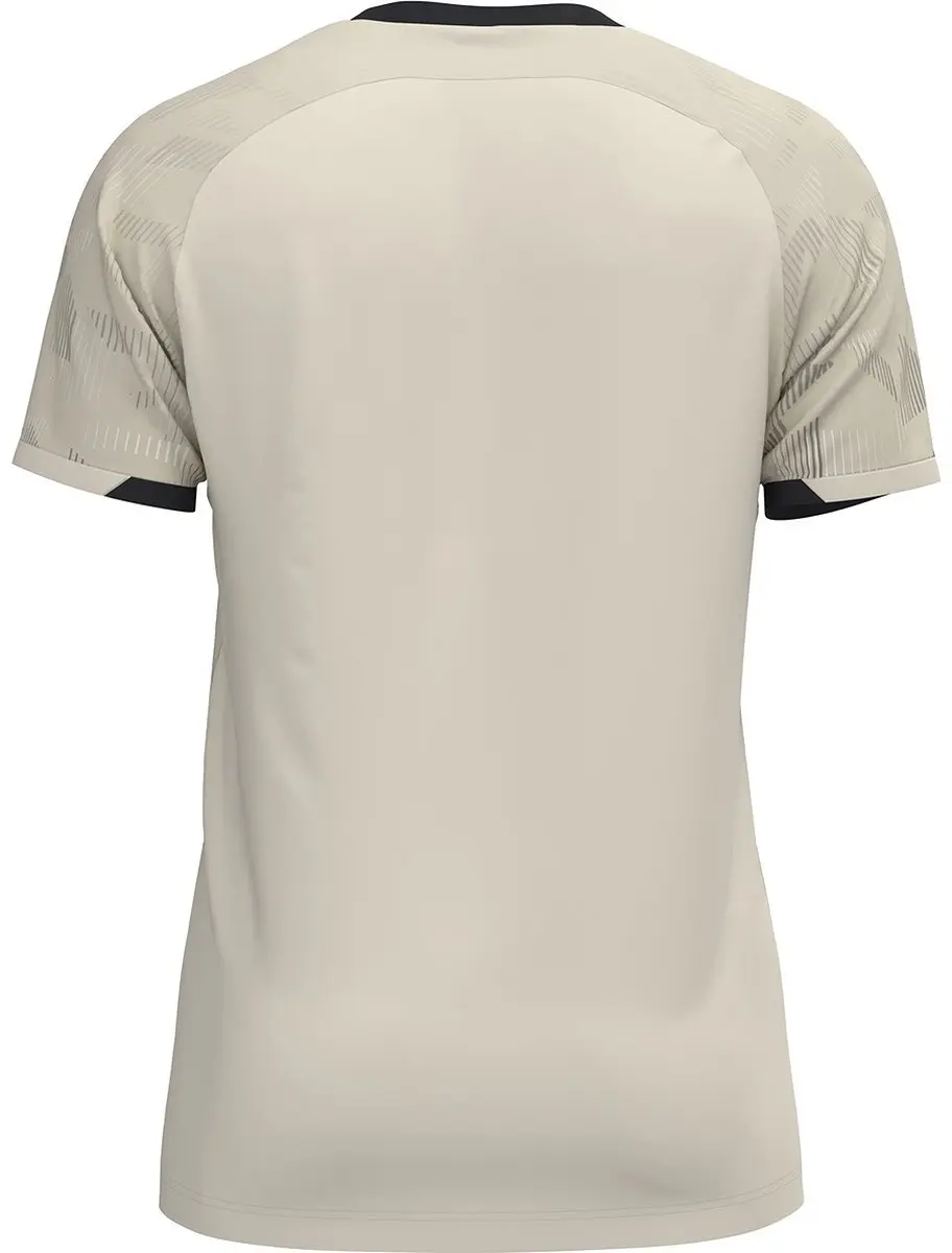 Jako Sonic Shirt Korte Mouw Kinderen 128 - Off White/Zwart/Wit