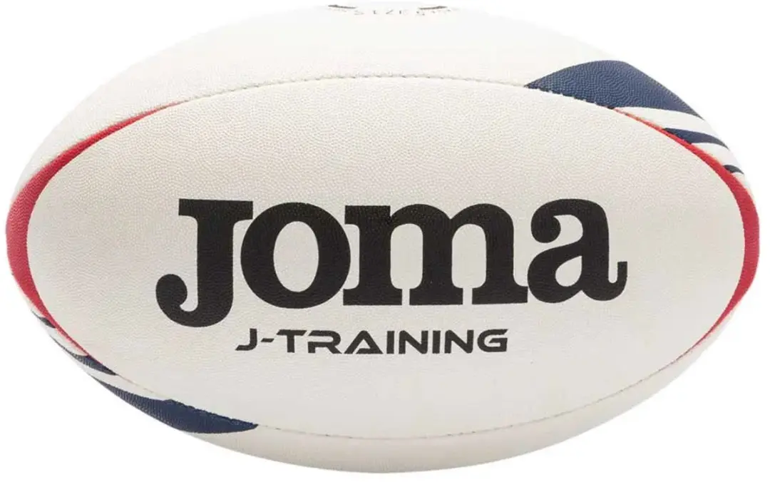 Joma J-Training Rugbybal Maat 5 - Wit/Rood