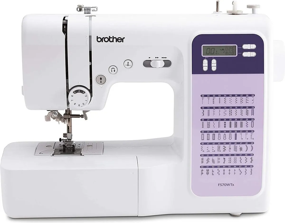 Brother FS70WTX Elektronische Naaimachine - 70 Stukken - Wit