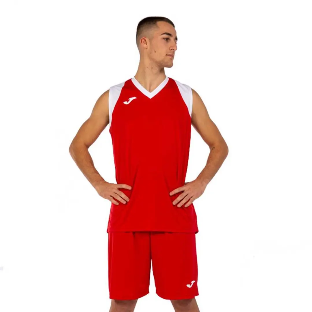 Joma Final Ii Set Zonder Mouwen Rood 4XL Man