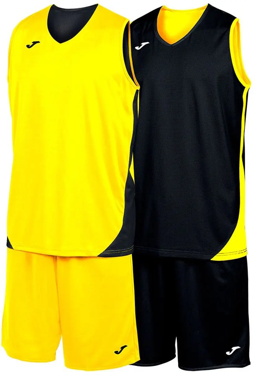 Joma Kansas Set Zonder Mouwen Geel,Zwart L Man
