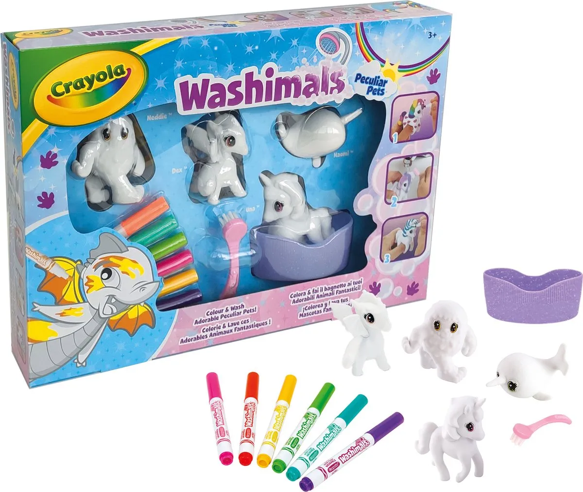 Crayola Washimals Fantasiewezens Hobbypakket