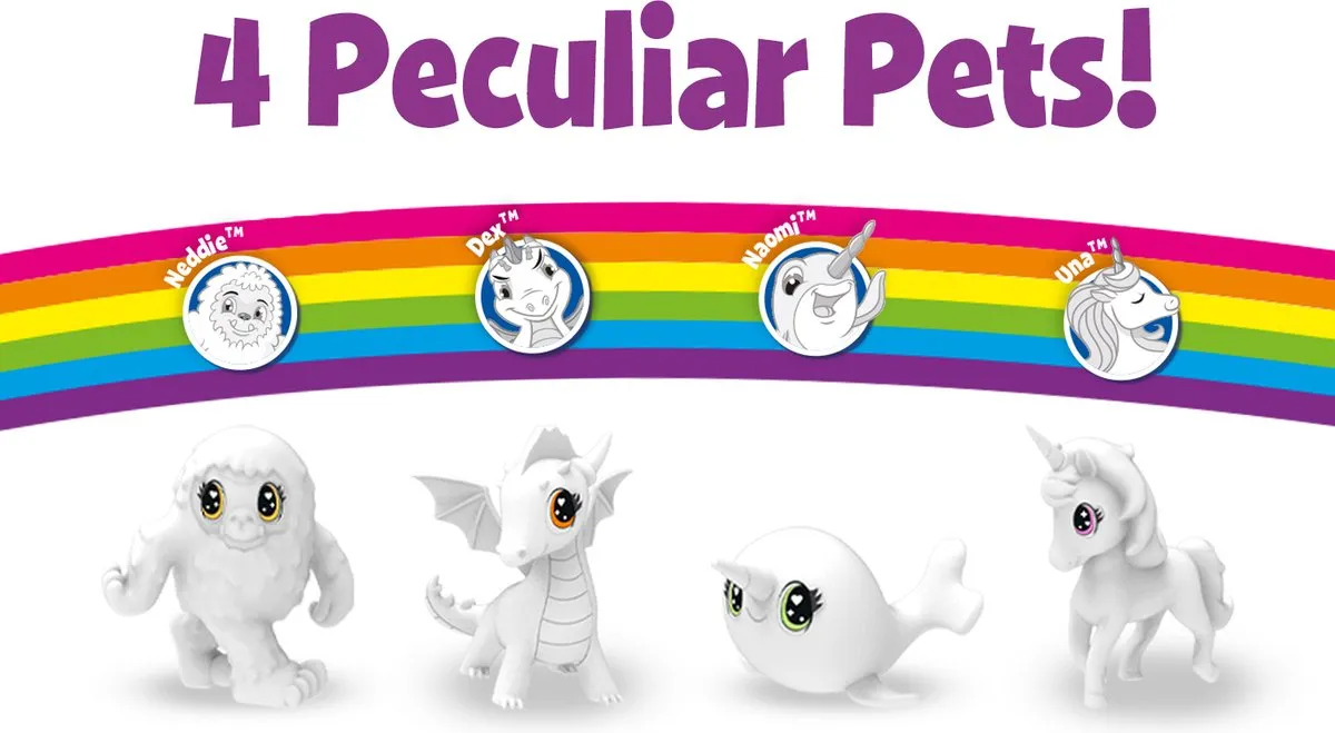 Crayola Washimals Fantasiewezens Hobbypakket - Veelkleurig