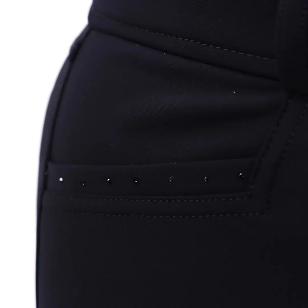 QUUR Qmabel Full Grip Paardrijbroek 38 - Zwart