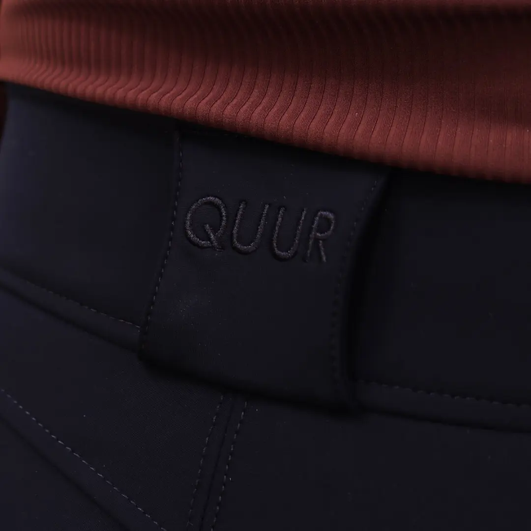 QUUR Qmabel Full Grip Paardrijbroek 38 - Zwart