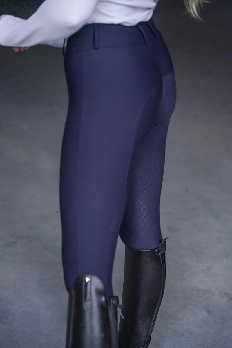 QUUR Qisaya Rijbroek Full Grip - 38 Donkerblauw