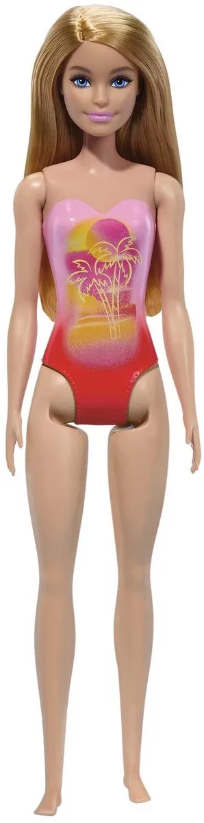 Barbie Modepop 28cm Beach - Summer Vibes - Meerkleurig