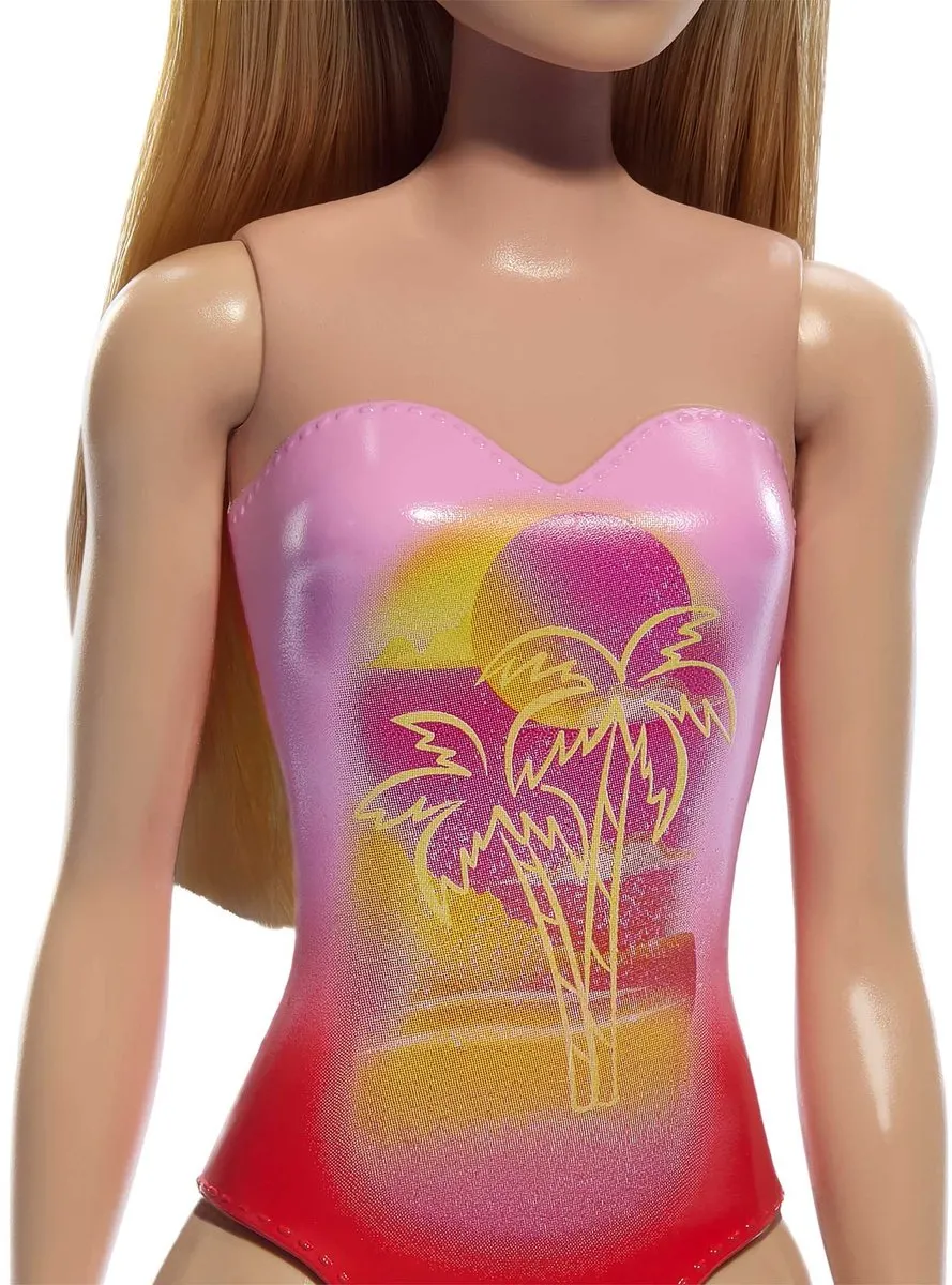 Barbie Modepop 28cm Beach - Summer Vibes - Meerkleurig