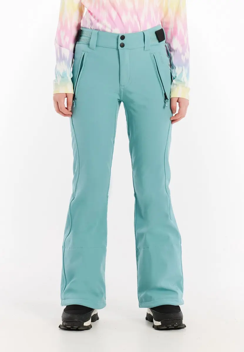 Protest Relole Skibroek Meisjes 140 - Softshell - Waterkolom 10K - Glacial Blue - afbeelding 6 van 6